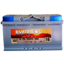 EV-L5D95-AGM EVERSOL 12V 95AH (C20) / 80AH (C5) - N°16