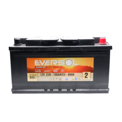 EVERSOL 12V 100AH (C20) / 80AH (C5) - N°2 EV-L5D100