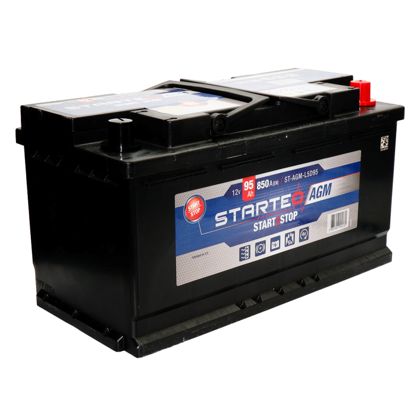 Batterie Tondeuse GREEN BATTERY Starteo Green U19 - 28AH 280A - Remplacement Tondeuse Automatique