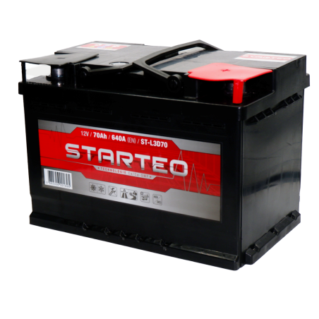 Batterie 12V 70Ah D26L Power Hexagone – Démarrage 640A, Sans Entretien, Pour Voiture/tracteur - 4