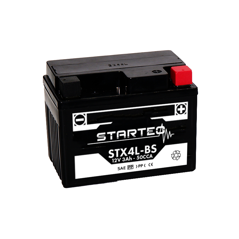STARTEO MOTO YTX4L-BS 12V 3AH