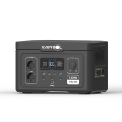 STATION ELECTRIQUE PORTABLE EVERSOL 1200W 992WH V2