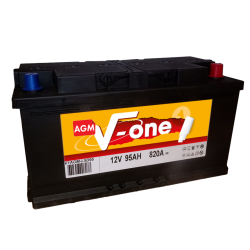 BATTERIE V-ONE AGM 12V 95AH 820A