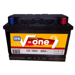 BATTERIE V-ONE EFB 12V 70AH...
