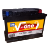 BATTERIE V-ONE EFB 12V 70AH 680A