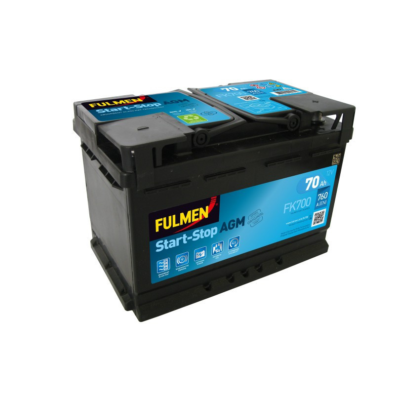 Fulmen - Batterie voiture Fulmen Start-Stop AGM FK700 12V 70Ah