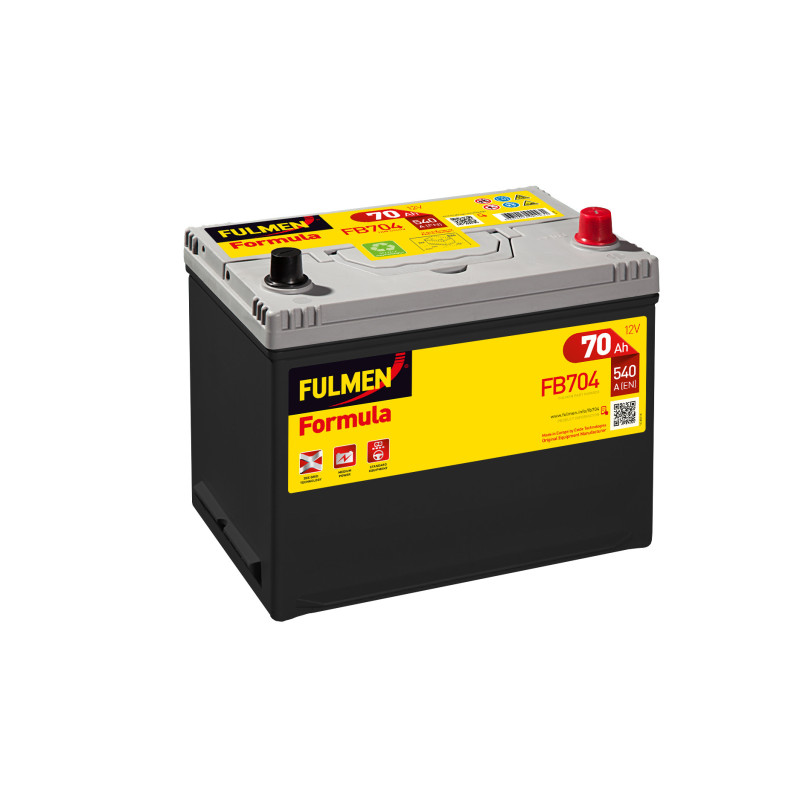 Batterie FULMEN Formula FB704 12V 70AH 540A