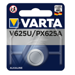 PILE ALCALINE VARTA V625U 1.5V BLISTER DE 1