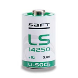 PILE LITHIUM SAFT LS14250 1/2AA 3.6V SORTIES PATTES