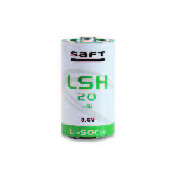 PILE LITHIUM SAFT LSH20 D 3.6V